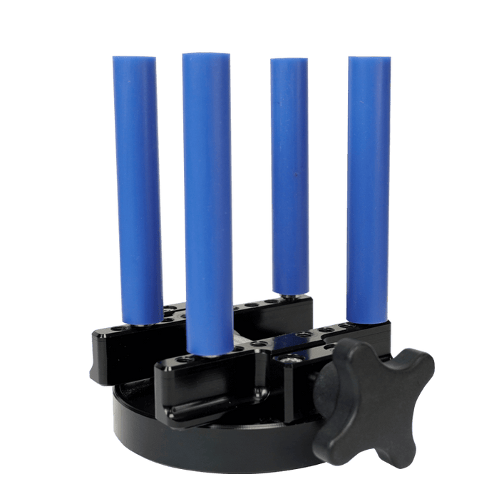 Set of 4 fixing pegs for torque testers - 100mm high