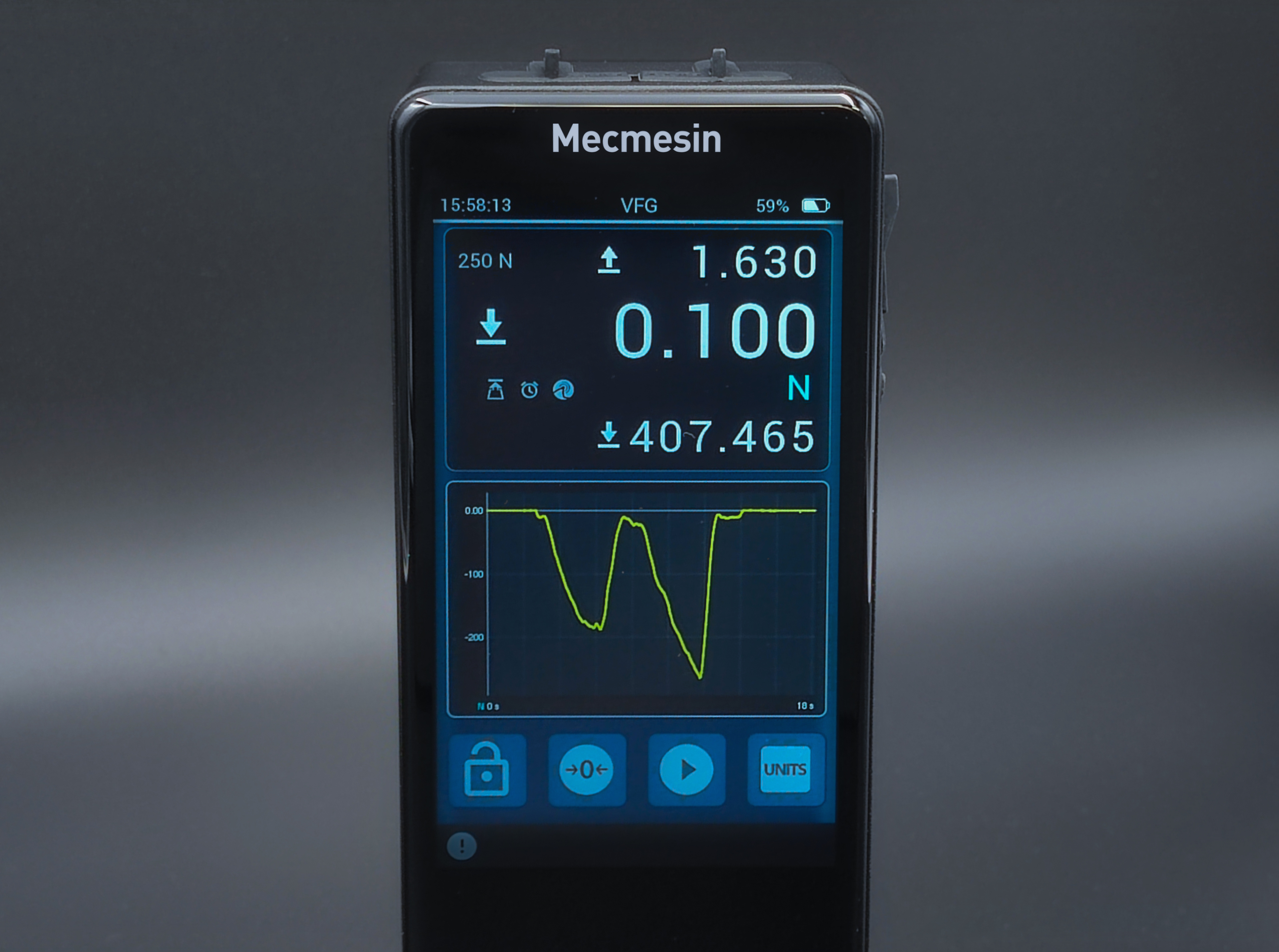 Mecmesin | VFG touchscreen force gauge