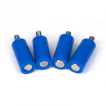 Set of 4 fixing pegs for torque testers - 35 mm high